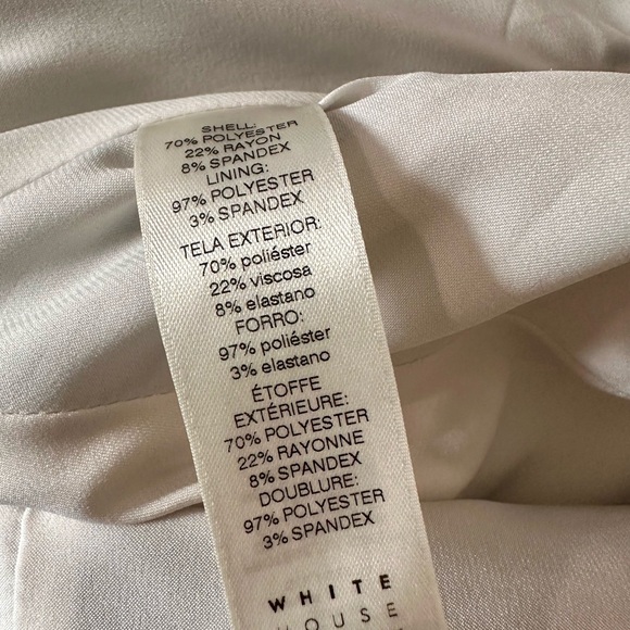 White House Black Market Monochrome Midi Dress - Picture 5 of 7